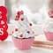 Glitzhome® Valentine's Resin Cupcakes Table Decor Set